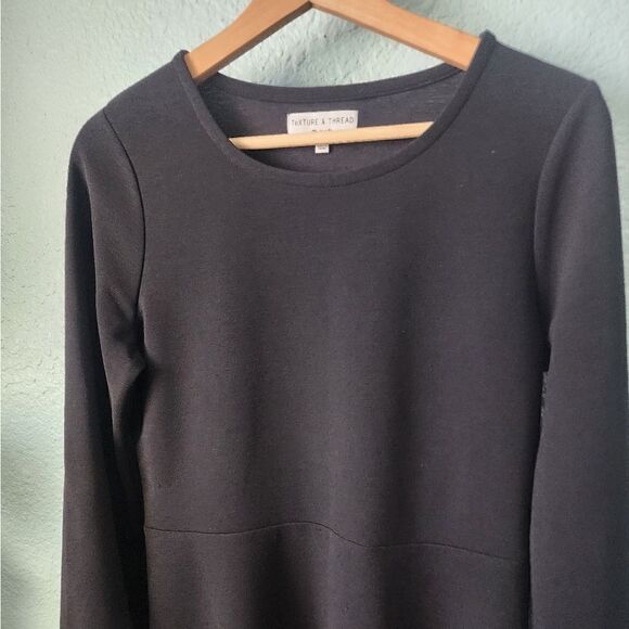 MADEWELL Texture and Thread dress midi ballon sleeves modest lagenlook minimalis - Picture 6 of 16